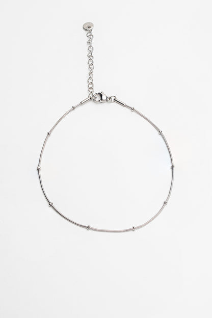Osaka Tarnish Steel Dorika Chain Anklet