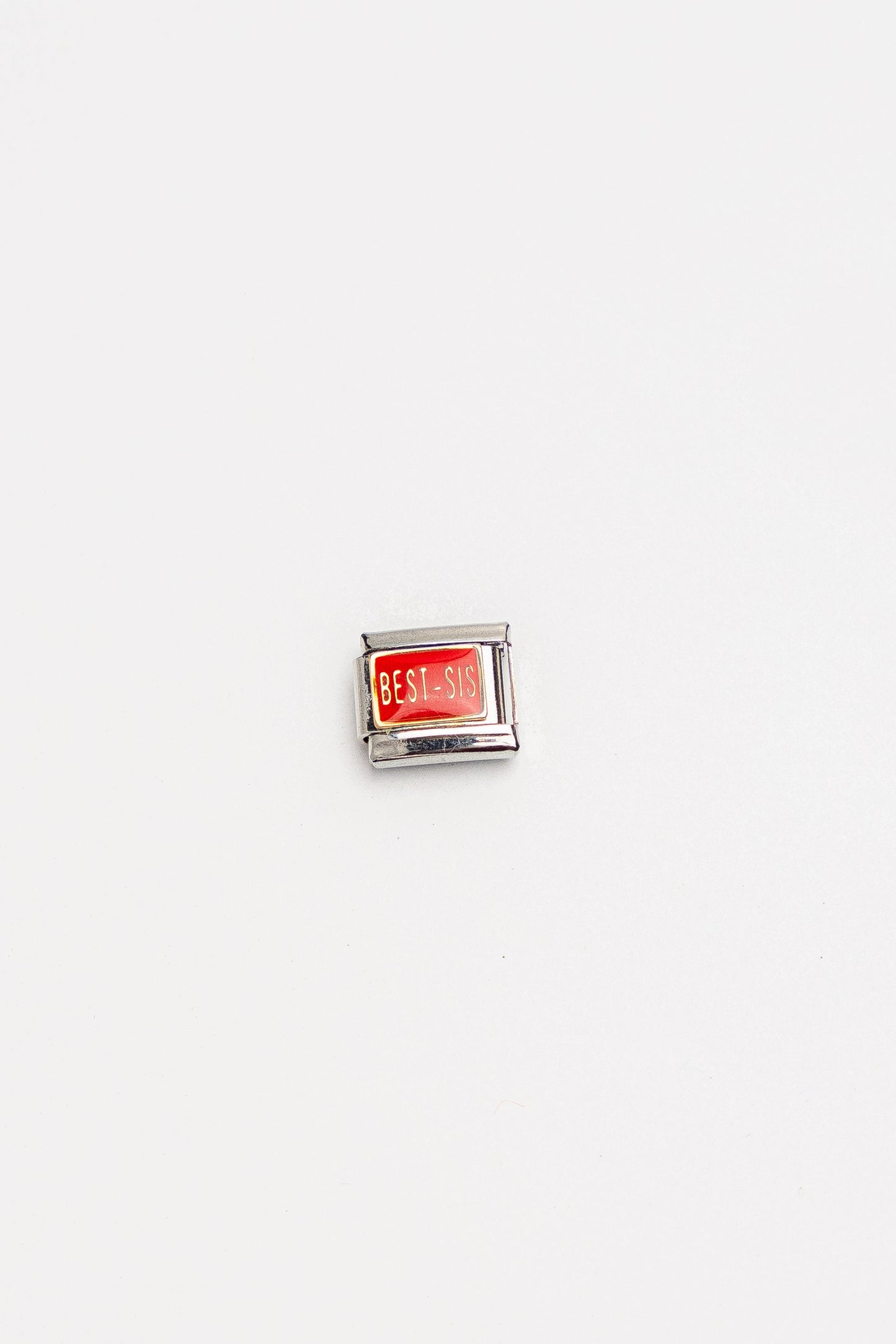 Galway Silver Color Tarnish Resistant Steel Nomination Charm