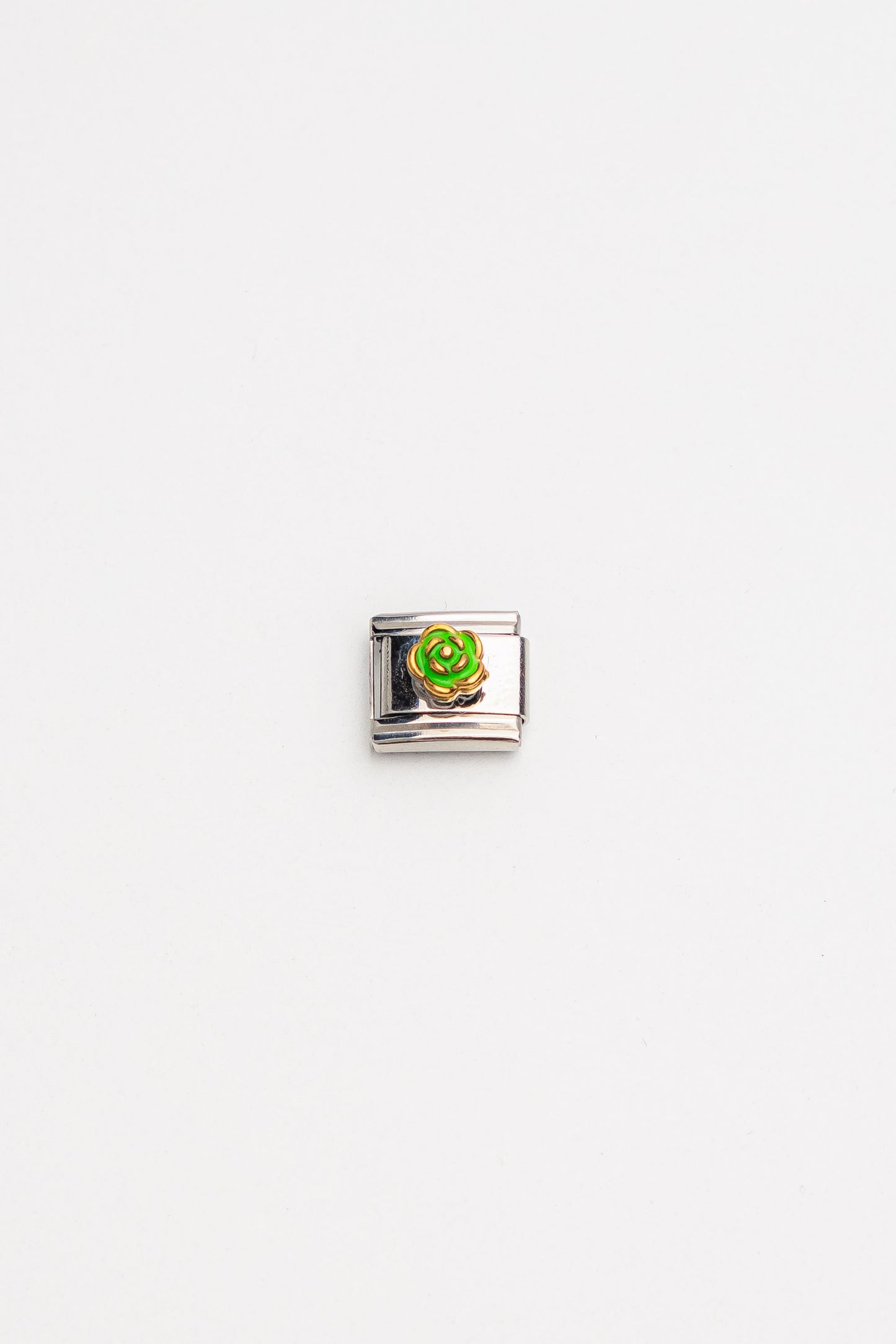 Galway Silver Color Tarnish Resistant Steel Nomination Charm