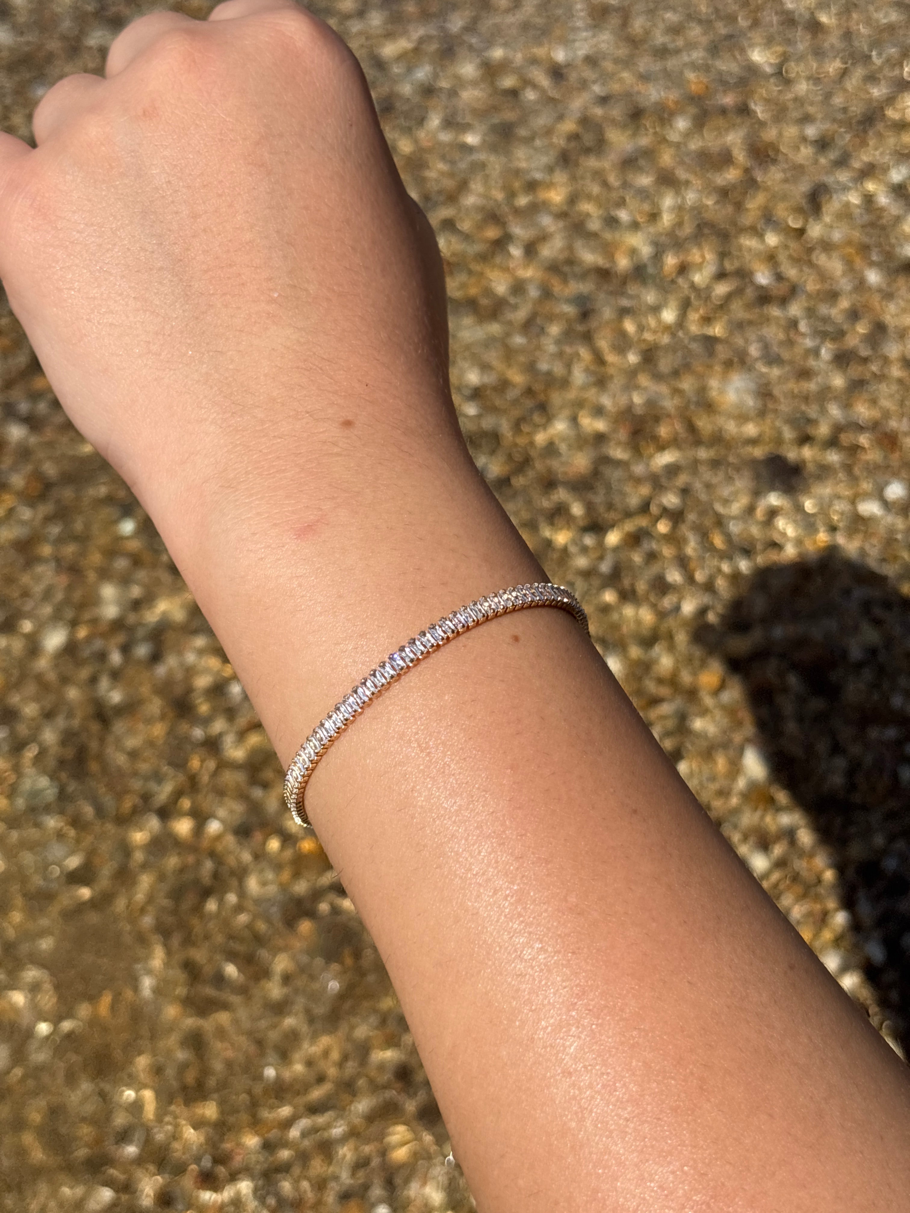 Naira Gold Color Tarnish Resistant Steel Waterway Adjustable Bracelet