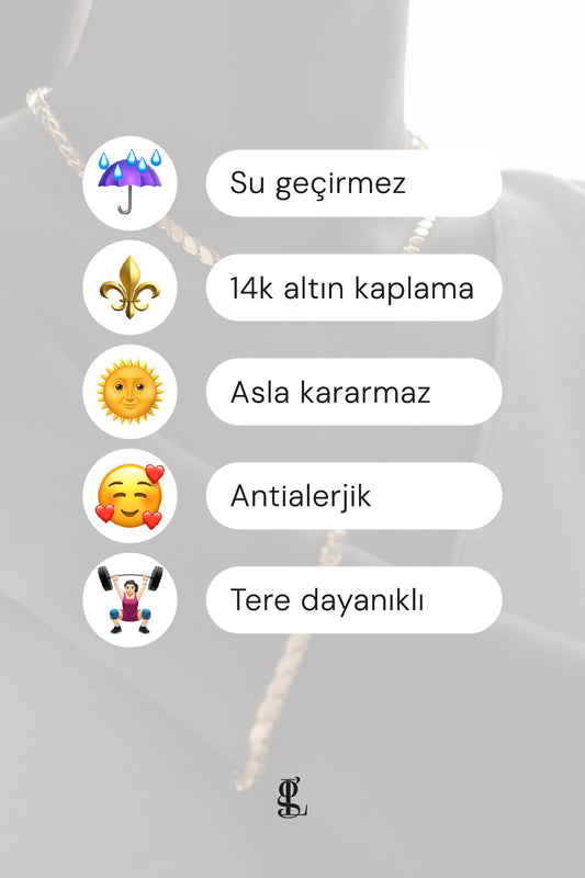 Lava Altın Renkli Deniz Kabuğu Metal Mandal Toka